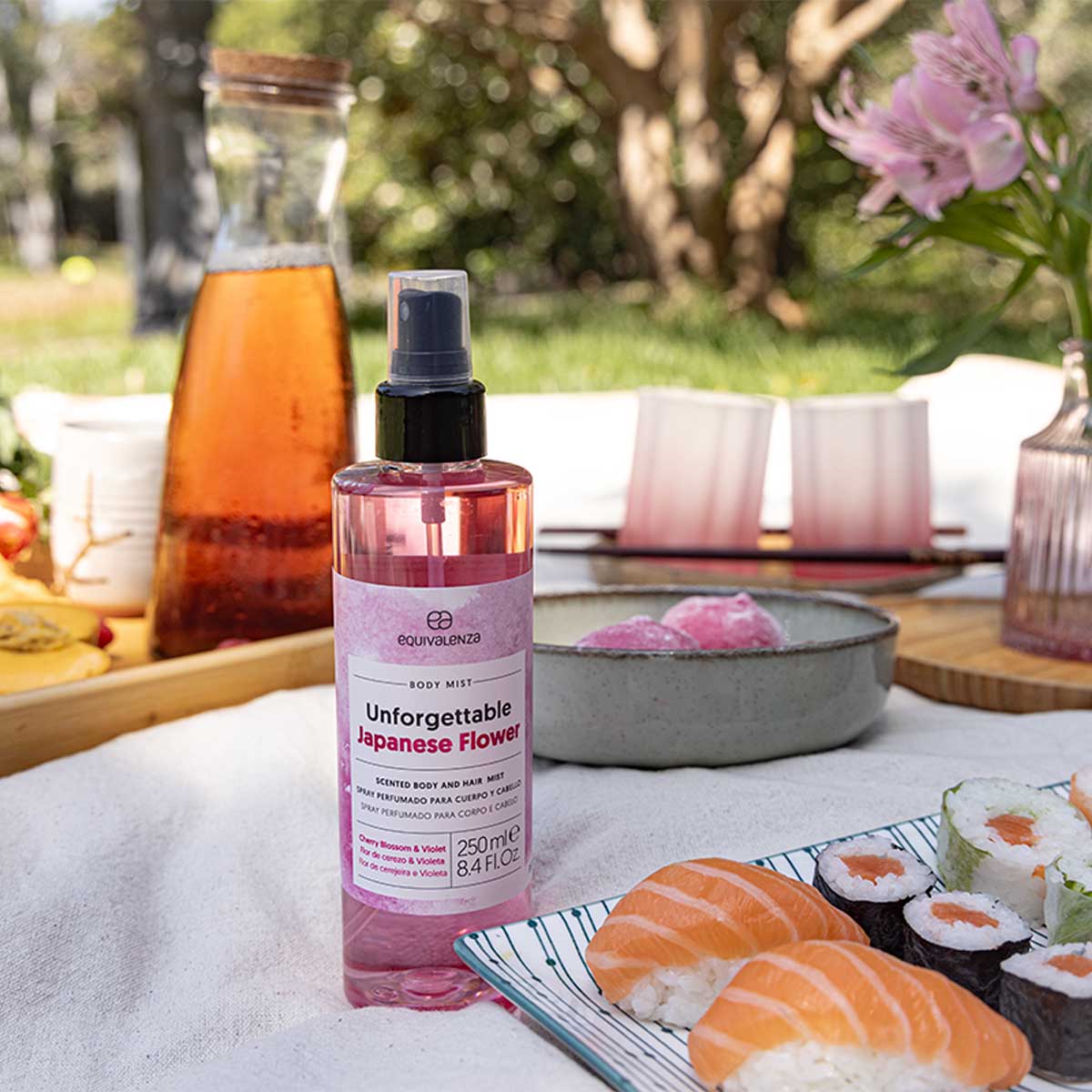 Body & Hair Mist Unforgettable Japanese Flower 250 ml - Image 3